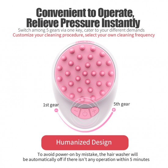 Hair Scalp Massager Shampoo Brush, Soft Silicone Scalp Care Brush Wet and Dry Hair Scalp Brush Acoustic Wave Massage Hair Washer with Three Replaceable Brush Heads for Men, Women, Kids and Pets Hair Scalp Massager Shampoo Brush, Soft Silicone Scalp Care Brush Wet and Dry Hair Scalp Brush Acoustic Wave Massage Hair Washer with Three Replaceable Brush Heads for Men, Women, Kids and Pets