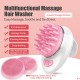 Hair Scalp Massager Shampoo Brush, Soft Silicone Scalp Care Brush Wet and Dry Hair Scalp Brush Acoustic Wave Massage Hair Washer with Three Replaceable Brush Heads for Men, Women, Kids and Pets Hair Scalp Massager Shampoo Brush, Soft Silicone Scalp Care Brush Wet and Dry Hair Scalp Brush Acoustic Wave Massage Hair Washer with Three Replaceable Brush Heads for Men, Women, Kids and Pets