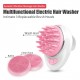 Hair Scalp Massager Shampoo Brush, Soft Silicone Scalp Care Brush Wet and Dry Hair Scalp Brush Acoustic Wave Massage Hair Washer with Three Replaceable Brush Heads for Men, Women, Kids and Pets Hair Scalp Massager Shampoo Brush, Soft Silicone Scalp Care Brush Wet and Dry Hair Scalp Brush Acoustic Wave Massage Hair Washer with Three Replaceable Brush Heads for Men, Women, Kids and Pets