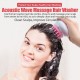 Hair Scalp Massager Shampoo Brush, Soft Silicone Scalp Care Brush Wet and Dry Hair Scalp Brush Acoustic Wave Massage Hair Washer with Three Replaceable Brush Heads for Men, Women, Kids and Pets Hair Scalp Massager Shampoo Brush, Soft Silicone Scalp Care Brush Wet and Dry Hair Scalp Brush Acoustic Wave Massage Hair Washer with Three Replaceable Brush Heads for Men, Women, Kids and Pets