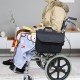 Wheelchair Bag Walker Organizer Pouch Easy Carry Handle and Cover Waterproof Walker Bags Large Capacity Storage Bag for Wheelchair Rollator Scooters Wheelchair Bag Walker Organizer Pouch Easy Carry Handle and Cover Waterproof Walker Bags Large Capacity Storage Bag for Wheelchair Rollator Scooters
