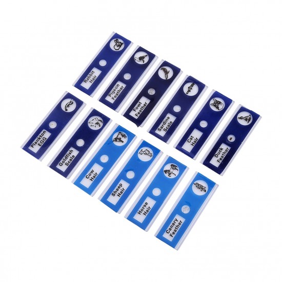 Microscope Sample Prepared Slides 48pcs Sample Specimens Prepared Microscope Slides of Animals Insects Plants Flowers for Biological Science Education Microscope Sample Prepared Slides 48pcs Sample Specimens Prepared Microscope Slides of Animals Insects Plants Flowers for Biological Science Education