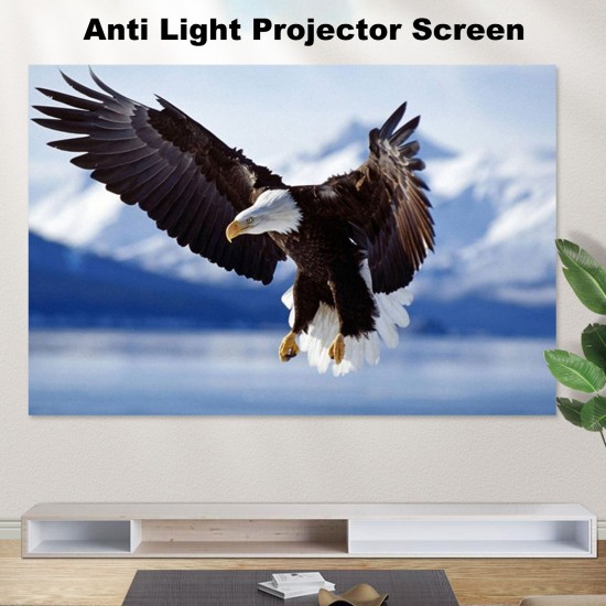 Projector Screen 120 inch 16:9 HD Foldable Portable Projection Screen Anti-Crease Projection Movies Screen for Home Theater Outdoor Indoor Projector Screen 120 inch 16:9 HD Foldable Portable Projection Screen Anti-Crease Projection Movies Screen for Home Theater Outdoor Indoor