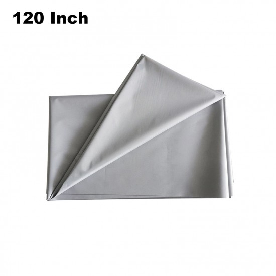 Projector Screen 120 inch 16:9 HD Foldable Portable Projection Screen Anti-Crease Projection Movies Screen for Home Theater Outdoor Indoor Projector Screen 120 inch 16:9 HD Foldable Portable Projection Screen Anti-Crease Projection Movies Screen for Home Theater Outdoor Indoor