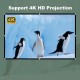 Projector Screen 120 inch 16:9 HD Foldable Portable Projection Screen Anti-Crease Projection Movies Screen for Home Theater Outdoor Indoor Projector Screen 120 inch 16:9 HD Foldable Portable Projection Screen Anti-Crease Projection Movies Screen for Home Theater Outdoor Indoor