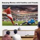 Projector Screen 120 inch 16:9 HD Foldable Portable Projection Screen Anti-Crease Projection Movies Screen for Home Theater Outdoor Indoor Projector Screen 120 inch 16:9 HD Foldable Portable Projection Screen Anti-Crease Projection Movies Screen for Home Theater Outdoor Indoor