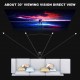 Projector Screen 120 inch 16:9 HD Foldable Portable Projection Screen Anti-Crease Projection Movies Screen for Home Theater Outdoor Indoor Projector Screen 120 inch 16:9 HD Foldable Portable Projection Screen Anti-Crease Projection Movies Screen for Home Theater Outdoor Indoor