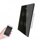 90-250V Wi-Fi Smart Curtain Switch Voice Control, Remote Control, RF433, Touch Control Compatible with Alexa Google Home Schedule, Timer, Countdown Needs Neutral Wire No Hub Required 90-250V Wi-Fi Smart Curtain Switch Voice Control, Remote Control, RF433, Touch Control Compatible with Alexa Google Home Schedule, Timer, Countdown Needs Neutral Wire No Hub Required
