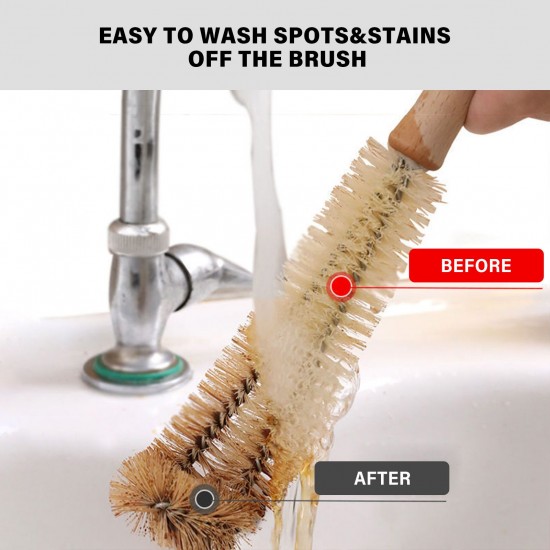 1PC Bottle Brush Cleaner Long Wood Handle Water Bottle Cleaning Brush No Dead-Areas for Cups Vacuum Bottles Kettles Vases Sports Bottles Flask|Assorted Size Optional 1PC Bottle Brush Cleaner Long Wood Handle Water Bottle Cleaning Brush No Dead-Areas for Cups Vacuum Bottles Kettles Vases Sports Bottles Flask|Assorted Size Optional