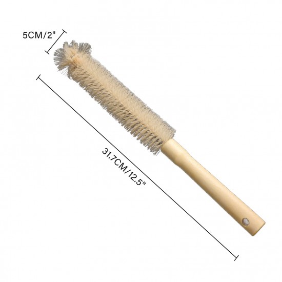 1PC Bottle Brush Cleaner Long Wood Handle Water Bottle Cleaning Brush No Dead-Areas for Cups Vacuum Bottles Kettles Vases Sports Bottles Flask|Assorted Size Optional 1PC Bottle Brush Cleaner Long Wood Handle Water Bottle Cleaning Brush No Dead-Areas for Cups Vacuum Bottles Kettles Vases Sports Bottles Flask|Assorted Size Optional