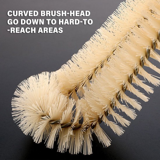 1PC Bottle Brush Cleaner Long Wood Handle Water Bottle Cleaning Brush No Dead-Areas for Cups Vacuum Bottles Kettles Vases Sports Bottles Flask|Assorted Size Optional 1PC Bottle Brush Cleaner Long Wood Handle Water Bottle Cleaning Brush No Dead-Areas for Cups Vacuum Bottles Kettles Vases Sports Bottles Flask|Assorted Size Optional