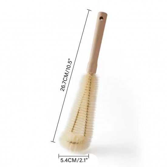 1PC Bottle Brush Cleaner Long Wood Handle Water Bottle Cleaning Brush No Dead-Areas for Cups Vacuum Bottles Kettles Vases Sports Bottles Flask|Assorted Size Optional 1PC Bottle Brush Cleaner Long Wood Handle Water Bottle Cleaning Brush No Dead-Areas for Cups Vacuum Bottles Kettles Vases Sports Bottles Flask|Assorted Size Optional