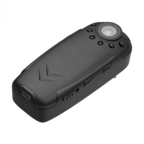 Wearable Body Camera Multifunctional Video Recorder with Motion Detection Infrared Night Vision for Home Security Car Office Wearable Body Camera Multifunctional Video Recorder with Motion Detection Infrared Night Vision for Home Security Car Office