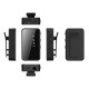 2.4GHz Wireless Microphone Clip-on Lavalier Microphone Transmitter Receiver Ear Return Monitoring for Live Vlog Video Recoding Interview 2.4GHz Wireless Microphone Clip-on Lavalier Microphone Transmitter Receiver Ear Return Monitoring for Live Vlog Video Recoding Interview