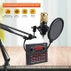 V8S Audio Karaoke BT Mixer Multifunctional External Sound Card 6 Sound Modes 12 Sound Effects for Online Singing Chatting Live Video Music Recording V8S Audio Karaoke BT Mixer Multifunctional External Sound Card 6 Sound Modes 12 Sound Effects for Online Singing Chatting Live Video Music Recording