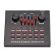 V8S Audio Karaoke BT Mixer Multifunctional External Sound Card 6 Sound Modes 12 Sound Effects for Online Singing Chatting Live Video Music Recording V8S Audio Karaoke BT Mixer Multifunctional External Sound Card 6 Sound Modes 12 Sound Effects for Online Singing Chatting Live Video Music Recording