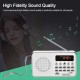 L-938 Mini FM Radio Digital Portable 3W Stereo Speaker MP3 Audio Player High Fidelity Sound Quality w/ 1.5 Inch Display Screen Support USB Drive TF SD MMC Card AUX-IN Earphone-out L-938 Mini FM Radio Digital Portable 3W Stereo Speaker MP3 Audio Player High Fidelity Sound Quality w/ 1.5 Inch Display Screen Support USB Drive TF SD MMC Card AUX-IN Earphone-out