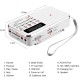 L-938 Mini FM Radio Digital Portable 3W Stereo Speaker MP3 Audio Player High Fidelity Sound Quality w/ 1.5 Inch Display Screen Support USB Drive TF SD MMC Card AUX-IN Earphone-out L-938 Mini FM Radio Digital Portable 3W Stereo Speaker MP3 Audio Player High Fidelity Sound Quality w/ 1.5 Inch Display Screen Support USB Drive TF SD MMC Card AUX-IN Earphone-out