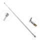Telescopic FM Radio Antenna 4 Sections Chromium-plating Copper Antenna 360° Rotatable Telescopic FM Radio Antenna 4 Sections Chromium-plating Copper Antenna 360° Rotatable