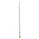 Telescopic FM Radio Antenna 4 Sections Chromium-plating Copper Antenna 360° Rotatable Telescopic FM Radio Antenna 4 Sections Chromium-plating Copper Antenna 360° Rotatable