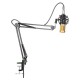 BM800 Professional Suspension Microphone Kit Studio Live Stream Broadcasting Recording Condenser Microphone Set BM800 Professional Suspension Microphone Kit Studio Live Stream Broadcasting Recording Condenser Microphone Set