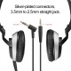3.5mm to 2.5mm Audio Cable for BOSE OE2 Headset with Mic Volume Control Line-control Headphones Cord Line 3.5mm to 2.5mm Audio Cable for BOSE OE2 Headset with Mic Volume Control Line-control Headphones Cord Line