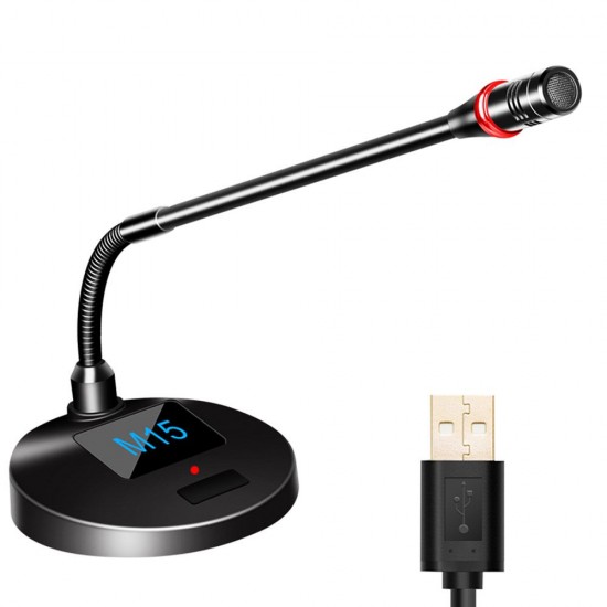 Microphones M15 Desktop Megaphone Speech Notebook Karaoke Game Sound Receiver Suitable for Home Office Conference Entertainment Microphones M15 Desktop Megaphone Speech Notebook Karaoke Game Sound Receiver Suitable for Home Office Conference Entertainment