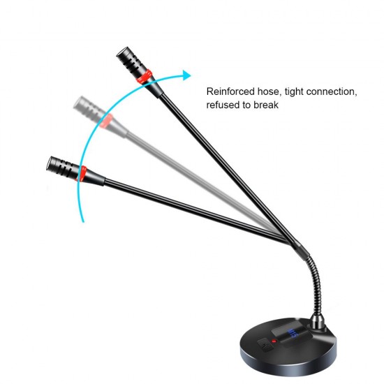 Microphones M15 Desktop Megaphone Speech Notebook Karaoke Game Sound Receiver Suitable for Home Office Conference Entertainment Microphones M15 Desktop Megaphone Speech Notebook Karaoke Game Sound Receiver Suitable for Home Office Conference Entertainment