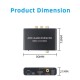 192KHz ARC Audio Adapter HD Audio Extractor Digital to Analog Audio Converter DAC SPDIF Coaxial RCA 3.5mm Jack Output 192KHz ARC Audio Adapter HD Audio Extractor Digital to Analog Audio Converter DAC SPDIF Coaxial RCA 3.5mm Jack Output