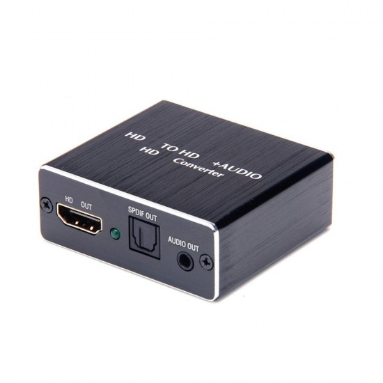 HD to HD + 3.5mm Audio Splitter Adapter, SPDIF, COAXIAL, 2CH/5.1CH, Audio Extractor Converter Audio Splitter with USB Cable HD to HD + 3.5mm Audio Splitter Adapter, SPDIF, COAXIAL, 2CH/5.1CH, Audio Extractor Converter Audio Splitter with USB Cable