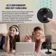 USB Streaming Microphone with Webcam HD1080P for iPhone/iPad/Mac/Android Phone/Tablet/PC USB Streaming Microphone with Webcam HD1080P for iPhone/iPad/Mac/Android Phone/Tablet/PC