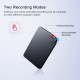 K2 Ultra-thin Voice Recorder Portable MP3 Player 16GB Voice Activated Recorder Mini Digital Sound Audio Recorder Professional Dictaphone Black K2 Ultra-thin Voice Recorder Portable MP3 Player 16GB Voice Activated Recorder Mini Digital Sound Audio Recorder Professional Dictaphone Black