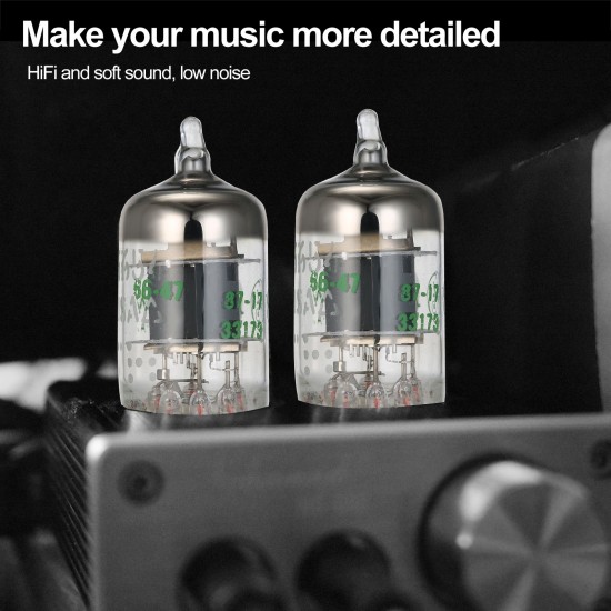 2PCS 5654W Electronic Tube Vacuum Tubes Replacement for 6AK5/6AK5W/6Zh1P/6J1/6J1P/EF95 Pairing Tube Amplifier DIY 2PCS 5654W Electronic Tube Vacuum Tubes Replacement for 6AK5/6AK5W/6Zh1P/6J1/6J1P/EF95 Pairing Tube Amplifier DIY