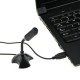 USB Computer Microphone with Stand Portable for PC Laptop Recording Gaming Online Chatting Desktop Omnidirectional Condenser Microphone USB Computer Microphone with Stand Portable for PC Laptop Recording Gaming Online Chatting Desktop Omnidirectional Condenser Microphone