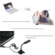 USB Computer Microphone with Stand Portable for PC Laptop Recording Gaming Online Chatting Desktop Omnidirectional Condenser Microphone USB Computer Microphone with Stand Portable for PC Laptop Recording Gaming Online Chatting Desktop Omnidirectional Condenser Microphone