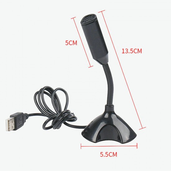 USB Computer Microphone with Stand Portable for PC Laptop Recording Gaming Online Chatting Desktop Omnidirectional Condenser Microphone USB Computer Microphone with Stand Portable for PC Laptop Recording Gaming Online Chatting Desktop Omnidirectional Condenser Microphone
