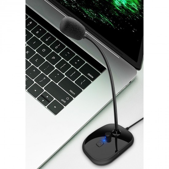 SK-30 USB Desktop Microphone with Mute Button Volume Adjustment Plug&Play Condenser for Laptop Computer PC 360 Gooseneck Design for Recording Gaming SK-30 USB Desktop Microphone with Mute Button Volume Adjustment Plug&Play Condenser for Laptop Computer PC 360 Gooseneck Design for Recording Gaming