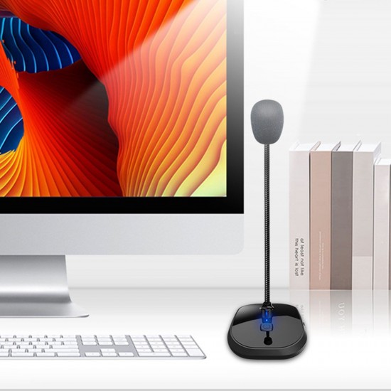 SK-30 USB Desktop Microphone with Mute Button Volume Adjustment Plug&Play Condenser for Laptop Computer PC 360 Gooseneck Design for Recording Gaming SK-30 USB Desktop Microphone with Mute Button Volume Adjustment Plug&Play Condenser for Laptop Computer PC 360 Gooseneck Design for Recording Gaming