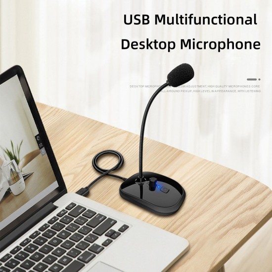 SK-30 USB Desktop Microphone with Mute Button Volume Adjustment Plug&Play Condenser for Laptop Computer PC 360 Gooseneck Design for Recording Gaming SK-30 USB Desktop Microphone with Mute Button Volume Adjustment Plug&Play Condenser for Laptop Computer PC 360 Gooseneck Design for Recording Gaming