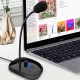 SK-30 USB Desktop Microphone with Mute Button Volume Adjustment Plug&Play Condenser for Laptop Computer PC 360 Gooseneck Design for Recording Gaming SK-30 USB Desktop Microphone with Mute Button Volume Adjustment Plug&Play Condenser for Laptop Computer PC 360 Gooseneck Design for Recording Gaming