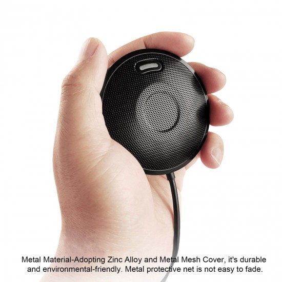 U2 USB Omni-directional Condenser Microphone Mic for Meeting Business Conference Computer Desktop Laptop PC Voice Chat Video Games Live Broadcast Sound Pick-up USB Cable U2 USB Omni-directional Condenser Microphone Mic for Meeting Business Conference Computer Desktop Laptop PC Voice Chat Video Games Live Broadcast Sound Pick-up USB Cable