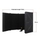 Microphone Isolation Shield 5-Panel Recording Microphone Wind Screen for Recording Studio Foldable High-Density Absorbing Sponge Sheild Sound-absorbing Cover Microphone Sound Insulation Screen Microphone Isolation Shield 5-Panel Recording Microphone Wind Screen for Recording Studio Foldable High-Density Absorbing Sponge Sheild Sound-absorbing Cover Microphone Sound Insulation Screen