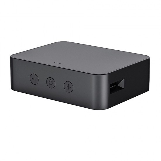 BT 5.0 Audio Transmitter with TF Card Slot SPDIF/Coaxial/Aux Ports for TV Desktop Game Console to BT Headset Speaker, Black BT 5.0 Audio Transmitter with TF Card Slot SPDIF/Coaxial/Aux Ports for TV Desktop Game Console to BT Headset Speaker, Black