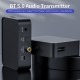BT 5.0 Audio Transmitter with TF Card Slot SPDIF/Coaxial/Aux Ports for TV Desktop Game Console to BT Headset Speaker, Black BT 5.0 Audio Transmitter with TF Card Slot SPDIF/Coaxial/Aux Ports for TV Desktop Game Console to BT Headset Speaker, Black
