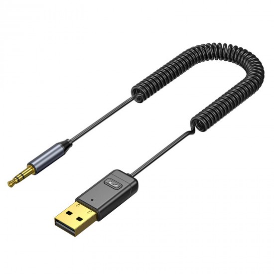 C11 Car Audio Transmitter & Receiver Bluetooth 5.0 Wireless Music Adapter 3.5mm AUX Audio Adapter for TV PC Car Stereo Speaker C11 Car Audio Transmitter & Receiver Bluetooth 5.0 Wireless Music Adapter 3.5mm AUX Audio Adapter for TV PC Car Stereo Speaker