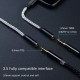 JCALLY JM08L Lightning Audio Adapter Converter MFI Certified Lightning to 3.5mm Headphone Cable Adapter Replacement for iPhone 12 Pro Max SE 11 Pro Max XR XS 8 Plus JCALLY JM08L Lightning Audio Adapter Converter MFI Certified Lightning to 3.5mm Headphone Cable Adapter Replacement for iPhone 12 Pro Max SE 11 Pro Max XR XS 8 Plus