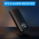 BT5.0 Audio Receiver 3.5mm AUX Vehicle-mounted BT Receiver Stable Signal Nondestructive Sound Quality Built-in Lithium Battery BT5.0 Audio Receiver 3.5mm AUX Vehicle-mounted BT Receiver Stable Signal Nondestructive Sound Quality Built-in Lithium Battery