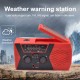 AM/FM & NOAA Emergency Radio Hand Crank Radio with Flashlight for SOS Emergency Portable Solar Radios Self Powered AM/FM Radio with 2000mAh Power Bank Cell Phone Charger USB Rechargeable Great Emergency Supplies(AAA Battery not Included) AM/FM & NOAA Emergency Radio Hand Crank Radio with Flashlight for SOS Emergency Portable Solar Radios Self Powered AM/FM Radio with 2000mAh Power Bank Cell Phone Charger USB Rechargeable Great Emergency Supplies(AAA Battery not Included)