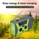 AM/FM & NOAA Emergency Radio Hand Crank Radio with Flashlight for SOS Emergency Portable Solar Radios Self Powered AM/FM Radio with 2000mAh Power Bank Cell Phone Charger USB Rechargeable Great Emergency Supplies(AAA Battery not Included) AM/FM & NOAA Emergency Radio Hand Crank Radio with Flashlight for SOS Emergency Portable Solar Radios Self Powered AM/FM Radio with 2000mAh Power Bank Cell Phone Charger USB Rechargeable Great Emergency Supplies(AAA Battery not Included)