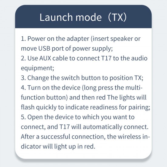 BT-17 USB Audio Transmitter Receiver BT5.0 Wireless Music Adapter LCD Display 3.5mm AUX Audio Adapter for TV Speaker Headphones Car Stereo BT-17 USB Audio Transmitter Receiver BT5.0 Wireless Music Adapter LCD Display 3.5mm AUX Audio Adapter for TV Speaker Headphones Car Stereo